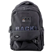 slomart Mestni/šolski nahrbtnik LEAN Back Up, 6 žepov, črn, 23L