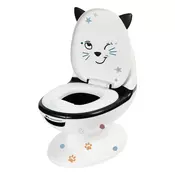 Bebe Confort kahlica Mini Toalet - Cat Black & White With Stickers