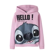 NAME IT Majica NKFOLBANA STITCH opal/svetlo modra/roza/črna