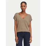 Morgan Bluza 262-MRINGO Temno bež Oversize