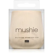 Mushie Starter Training Cup otroški lonček Shifting Sand 6m+ 1 kos