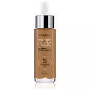 L’Oréal Paris True Match Nude Plumping Tinted Serum serum za poenotenje tona kože odtenek 6-7 Tan 30 ml