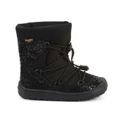 Froddo škornji G3160251 BAREFOOT TEX TRACK WOOL podloženi D black+ 27
