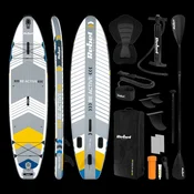 Rebel Napihljiva SUP deska s sedežem za plavanje 335 cm, veslo, komplet nahrbtnika