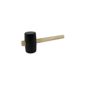 Enpro Gumijasto kladivo 704052 Rubber mallet, 1000 g/80 mm, wooden handle,