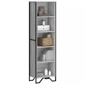 vidaXL vidaXL Knjižna omara siva sonoma 50x31x169 cm inženirski les, (21326812)