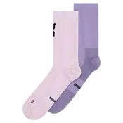 Nogavice On Core Run Sock High 2P Foxglove/Mallow EUR 39-42,5
