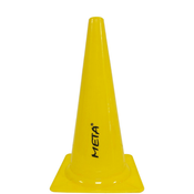 Coloured Cones/Witches Hats 38cm Yellow