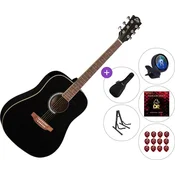 Eko guitars Ranger 6 SET 2 Black Akustična kitara