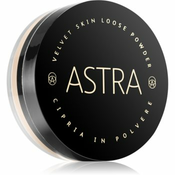 Astra Make-up Velvet Skin posvjetljujuci puder u prahu za baršunasti izgled lica nijansa 02 Porcelain 11 g