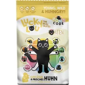Lucky Lou Food Code Kitten - Perutnina in piščanec - 750 g