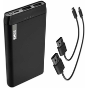 Emos Alpha 10S prenosna baterija, 10.000 mAh, črna
