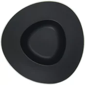 LE COQ Persephone globok krožnik, 40 mm, premer: 275 mm, črna/bela (8 kos)