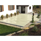 CF. Group Rolo pokrivalo STD pravokotno, 800 x 400 cm - peščeno - Zunanje mere: 850 x 450 cm