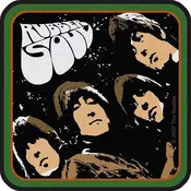 The Beatles Rubber Soul Album 2 Našitek za šivanje 100 x 100 mm