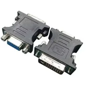 Adapter DVI/M 24+ 5 - VGA/F Gembird Black