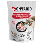 Ontario piščanec in rakovica v juhi - 80 g