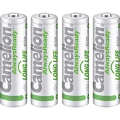 Camelion Camelion AlwaysReady Solar mignon (aa)-akumulator NiMH 600 mAh 1.2 V 4 kos, (20430827)