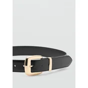 MANGO Pas BELT APEN3 črna