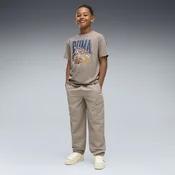 PUMA WARDROBE ESS Relaxed Woven Cargo Pants Youth, Clothing, Mouse Gray, 9-10Y