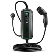 Prenosni polnilnik Green Cell GC PowerCable (Nastavljiv 10A/16A/Type 2/6,5 m)
