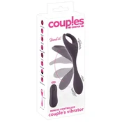 shumee Couples Choice - Vibrator za pare z dvojnim upravljanjem - vijoličen