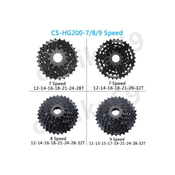 Shimano cs-hg200-9 kaseta 12-32t (RAC0005)