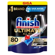 FINISH kapsule za pomivalni stroj Quantum Infinity Shine, 2x80 kosov