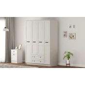 HANAH HOME Ormar mat bele boje Rb 168 01 001
