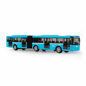 Rappa Kovinski sklenjeni avtobus DPO Ostrava, moder barve, dolžine 18 cm