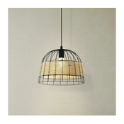 Eglo 55709 - Lestenec na vrvici ANWICK 1xE27/40W/230V ratan