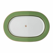 Rosenthal Servirni pladenj ROSENTHAL SWAROVSKI SIGNUM FERN 33 cm