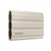 Zunanji SSD disk 1TB NVMe Samsung T7 Shield, bež, MU-PE1T0K/EU