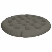Vidaxl Papasan blazina VIANEN 100% poliester Siva O 120 x 12 cm