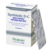 Protexin Synbiotic D-C probiotik, 10 kapsula