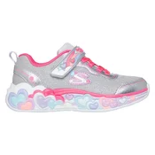 Skechers športni copat 302697L SMLT ETERNAL HEART LIGHTS D silver 30