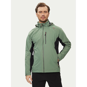 CMP Dežna jakna 34Z5147 Zelena Regular Fit