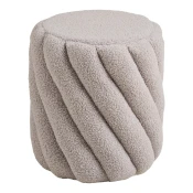 Siv tabure iz tkanine bouclé Sana – House Nordic