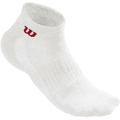 Carape za tenis Wilson Mens Quarter Sock 3 - white