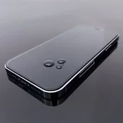 WOZINSKY Zaščitno steklo iz kaljenega stekla z okvirjem za Xiaomi Mi Band 7, črne barve