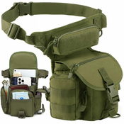 Takticka torba za struk - Zelena KP39134