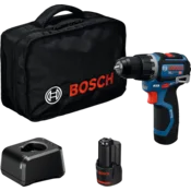 BOSCH Akumulatorski udarni vrtalnik/vijačnik GSB12V-32 (2x 2,0 Ah, torba) 06019G9503
