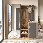 Hanah Home Komplet predosblje Bež-Antracit