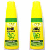 UHU Lepilo Twist & Glue brez topil 35ml, dvojno pakiranje