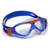Aqua Sphere Plavalna očala VISTA JUNIOR, ČISTO ZRAČILO - svetlo modro/oranžna