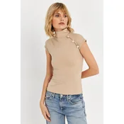 Cool & Sexy Ženska bluza EY3027, Siva