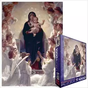 Eurographics - Puzzle Bouguereau: Panna s anjelmi - 1 000 kosov