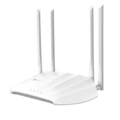 TP-Link Dostopna točka TL-WA1201 Dvopasovni Wi-Fi v standardu AC1200 - 867 Mb/s v pasu 5 GHz in 300 Mb/s v pasu 2,4 GHz.