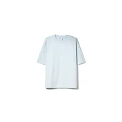 Bershka Široka majica pastelno modra
