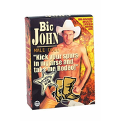 NMC Big John - napuhani gumeni muškarac s vibratorom